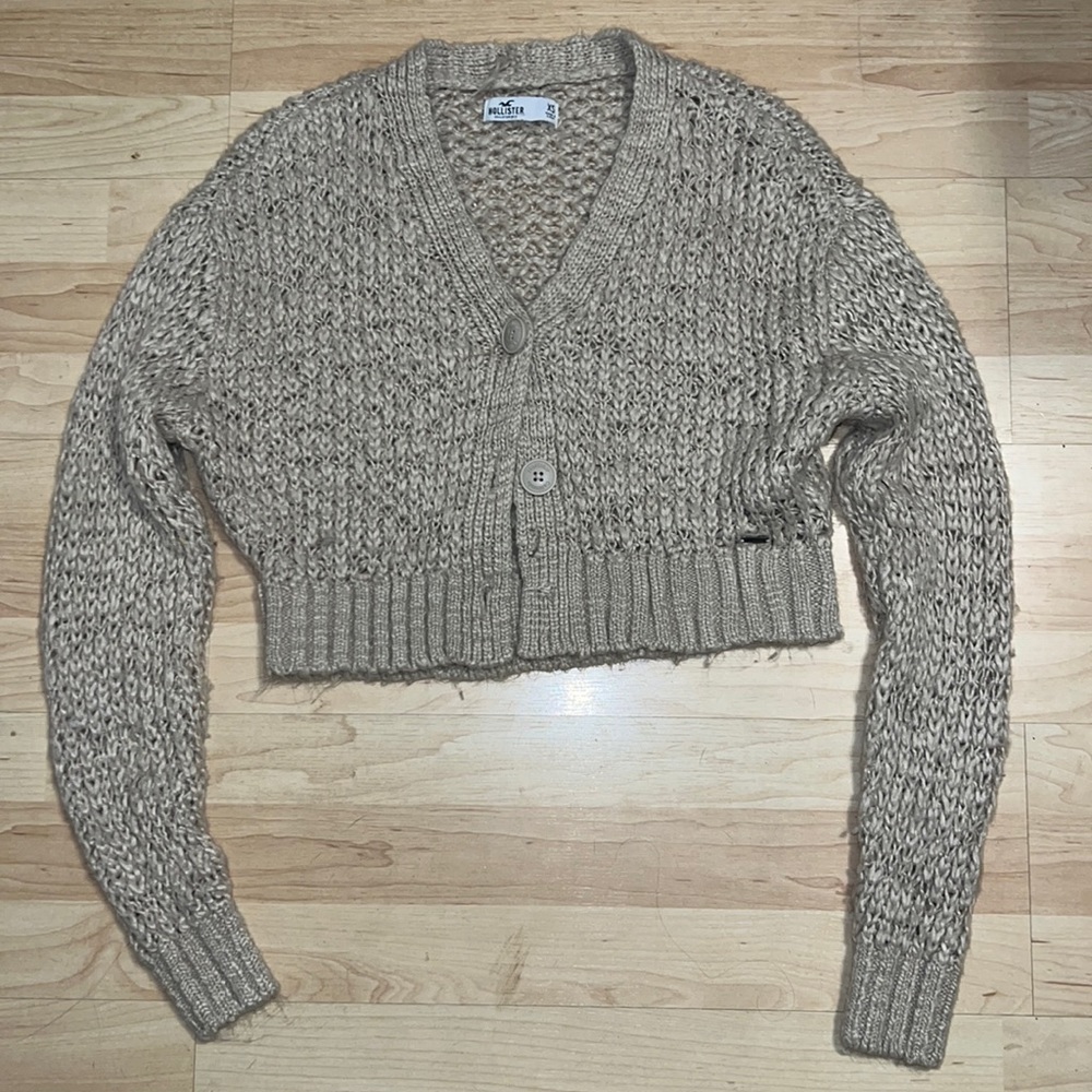 Cropped cardigan
